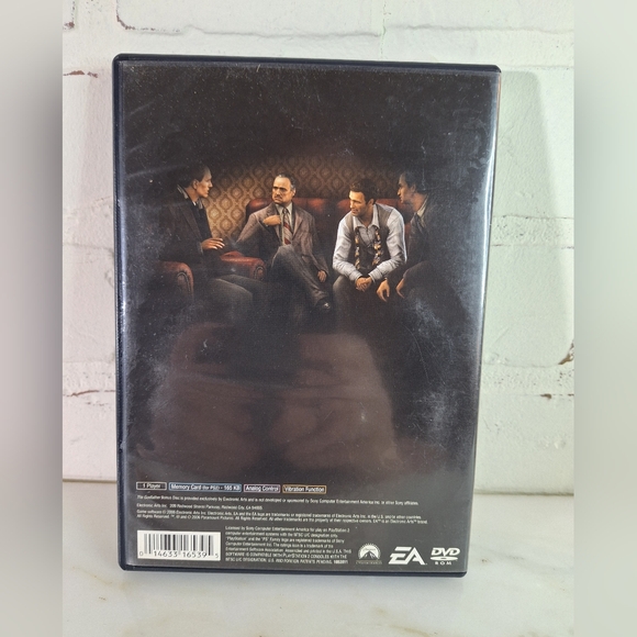 Godfather: The Game - Limited Edition 2 Disc (Sony PlayStation 2, 2006) PS2 Used - Picture 2 of 3